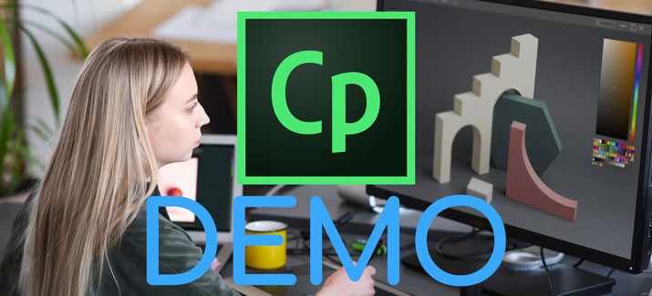 Templates and styles in Adobe Captivate — 'Themes' — authoring tool for AlonLearn